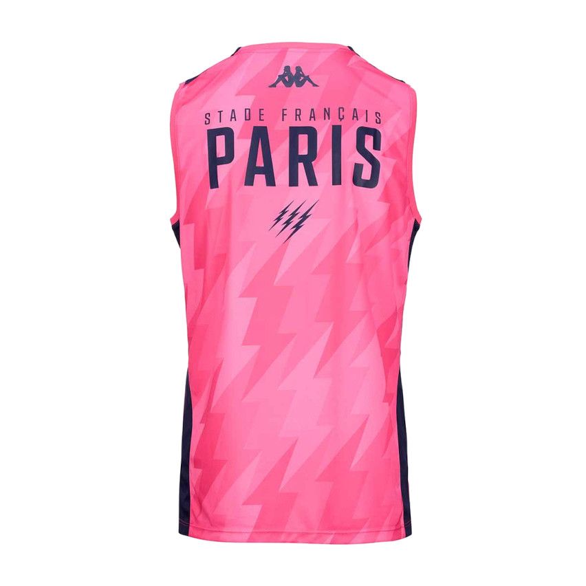 Débardeur Abriz Pro 8 Stade Français Paris Rose 2024/2025 - Kappa