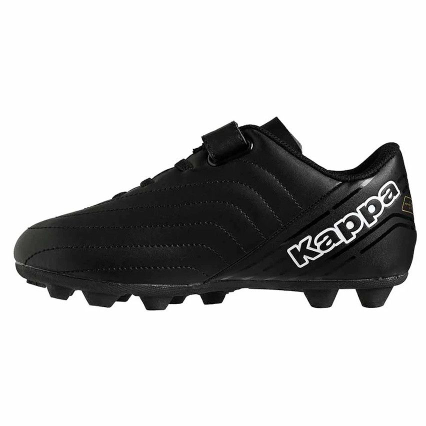 Chaussures Rugby Enfants Scratchs Noir Terrain Sec - Kappa