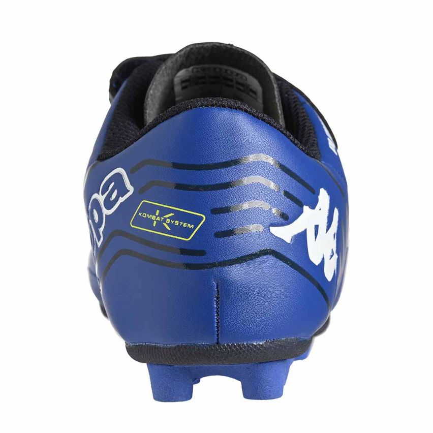 chaussures rugby enfants scratchs bleu terrain sec - Kappa