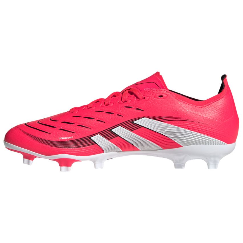 Chaussures Rugby Predator League FG Crampons Moulés Terrain Sec Rouge/Blanc - Adidas