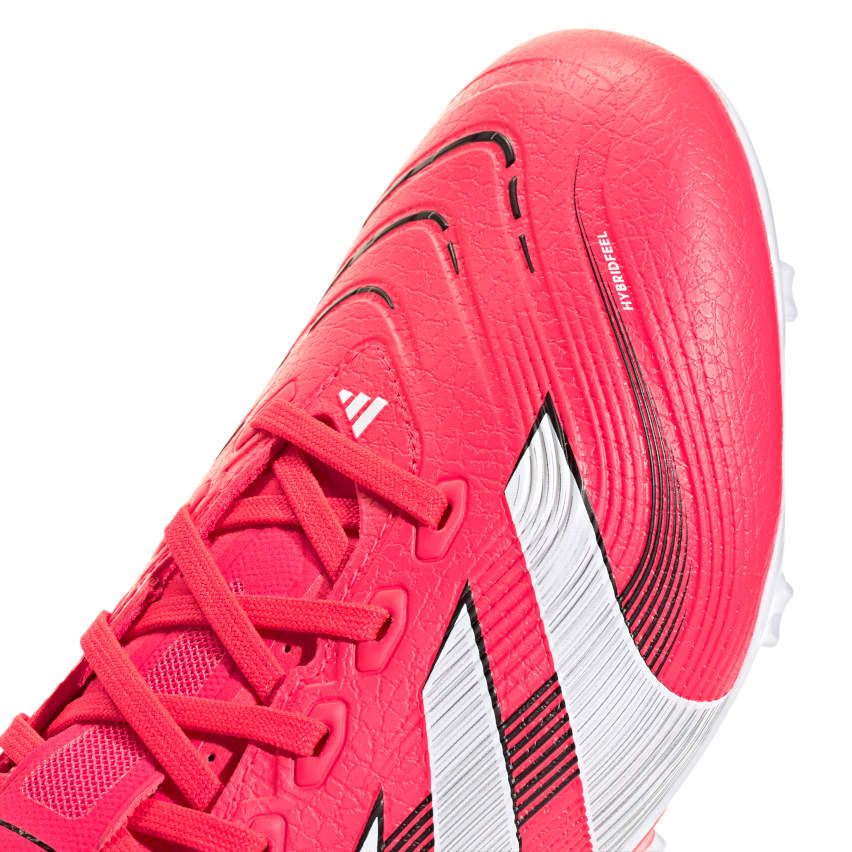 Chaussures Rugby Predator League FG Crampons Moulés Terrain Sec Rouge/Blanc - Adidas