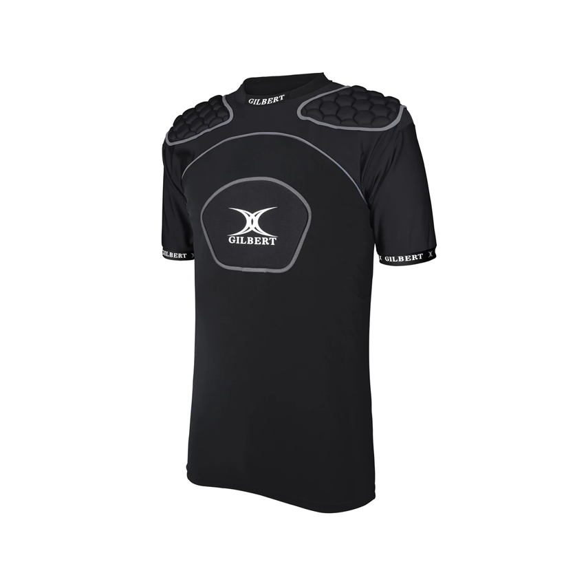 Epaulière Rugby Enfant Atomic V3 Noir/Charbon - Gilbert