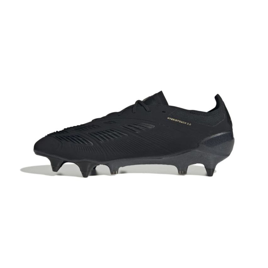 Chaussures Rugby Predator Élite SG Crampons Hybrides Tout Terrain Noir/Or - Adidas