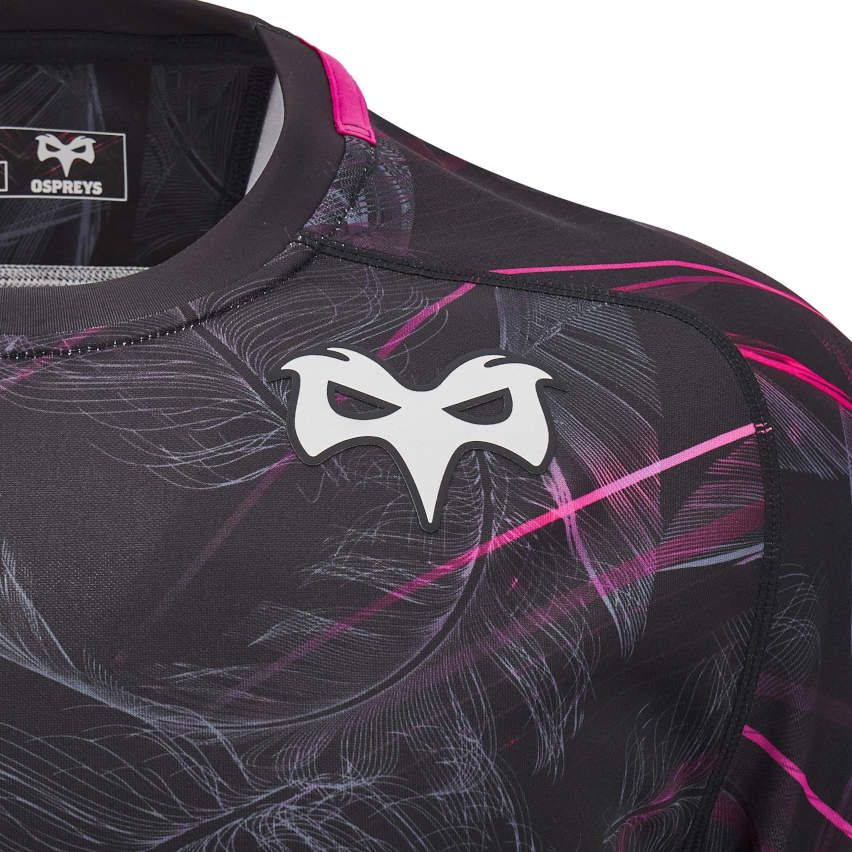 Maillot De Rugby Domicile Ospreys 2024/2025 - Macron