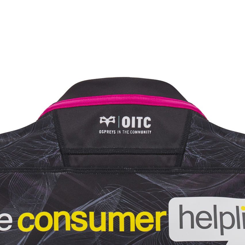 Maillot De Rugby Domicile Ospreys 2024/2025 - Macron