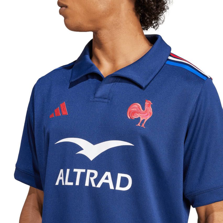 Maillot Rugby France Domicile 2024/2025 - Adidas