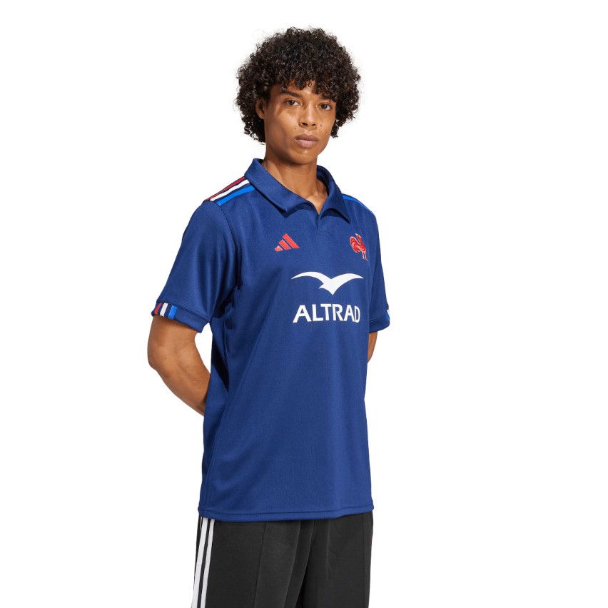 Maillot Rugby France Domicile 2024/2025 - Adidas