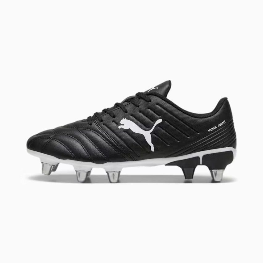 Chaussures Rugby Puma Avant Crampons Vissés Noir Terrain Gras - Puma