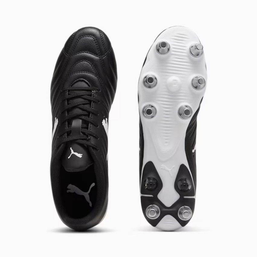 Chaussures Rugby Puma Avant Crampons Vissés Noir Terrain Gras - Puma