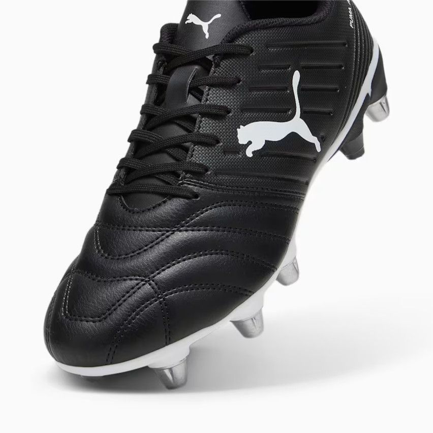Chaussures Rugby Puma Avant Crampons Vissés Noir Terrain Gras - Puma