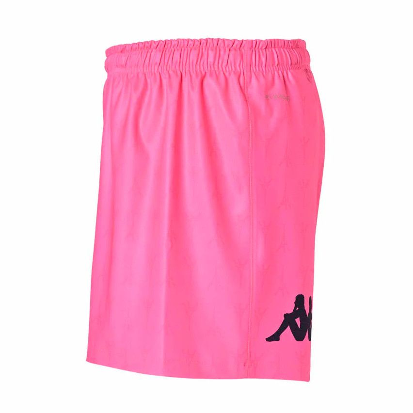 Short Enfant Kombat Ryder Home Stade Français Paris Rose 2024/2025 - Kappa