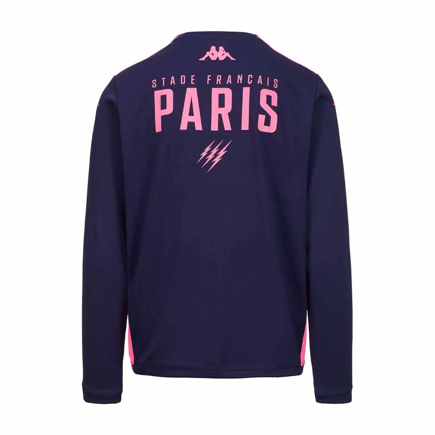Sweat Apron Pro 8 Stade Français Paris Bleu 2024/2025 - Kappa