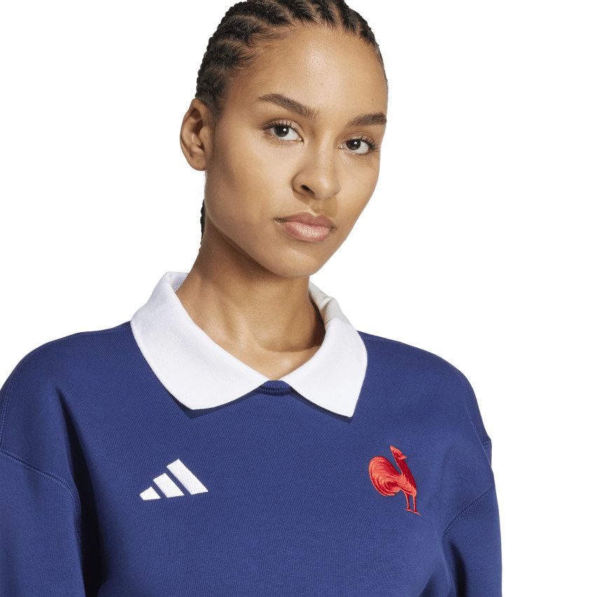 Sweat Rugby Femme France Heritage - Adidas