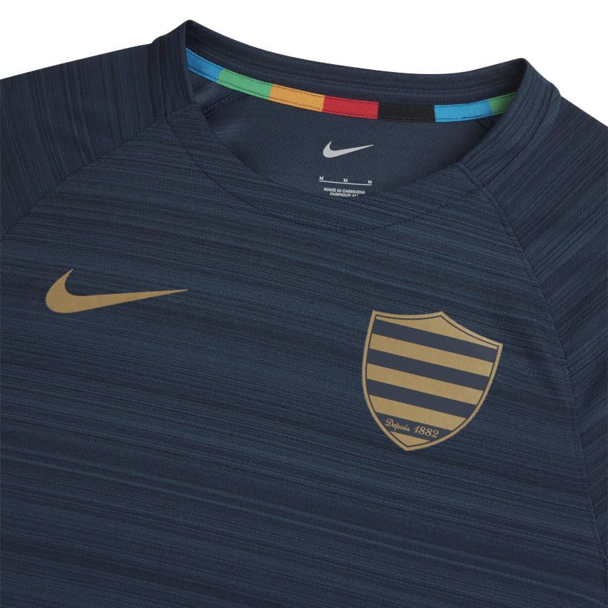 T-Shirt Rugby Entrainement Racing 92 - Nike