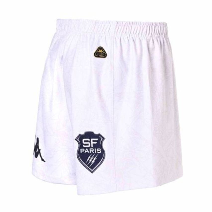 Short Rugby Kombat Ryder Third Stade Francais Paris Enfant 2024/2025 Blanc - Kappa
