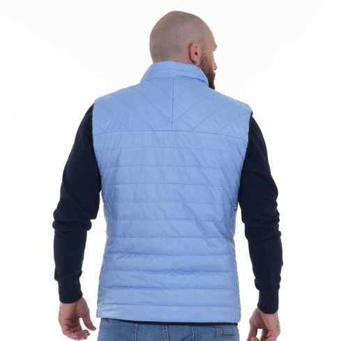 Doudoune Réversible Sans Manche Bleu Marine / Bleu Ciel - Ruckfield