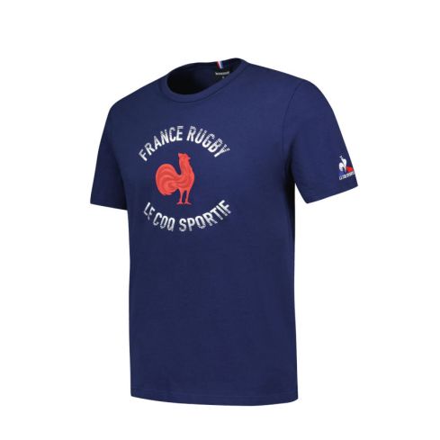 T-shirt Rugby Enfant France Fanwear Bleu - Le coq Sportif