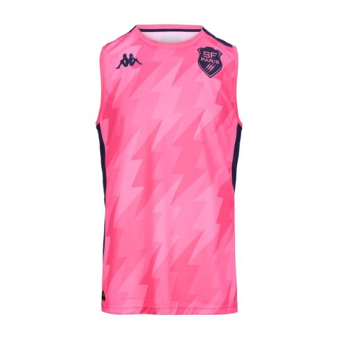 Débardeur Abriz Pro 8 Stade Français Paris Rose 2024/2025 - Kappa