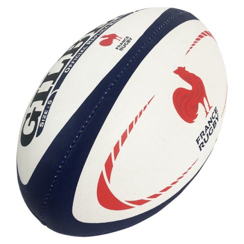Ballon Rugby France Replica Taille 5 - Gilbert