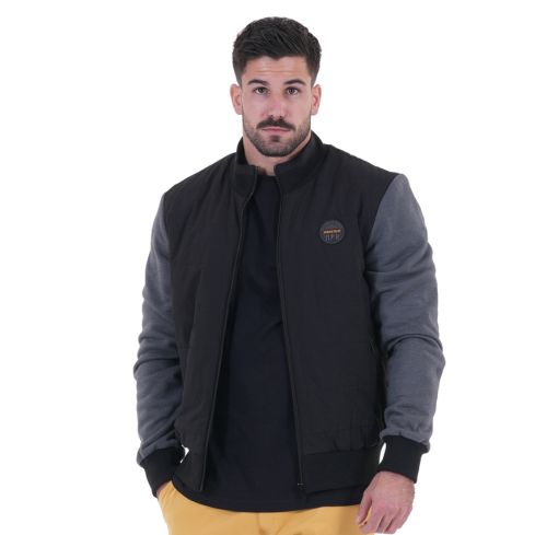 Blouson Rugby bi-matière Maison de Rugby gris foncé - Ruckfield