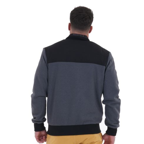 Blouson Rugby bi-matière Maison de Rugby gris foncé - Ruckfield