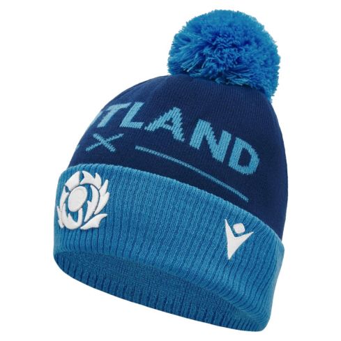 Bonnet Rugby Pompom Ecosse 24-25 - MACRON