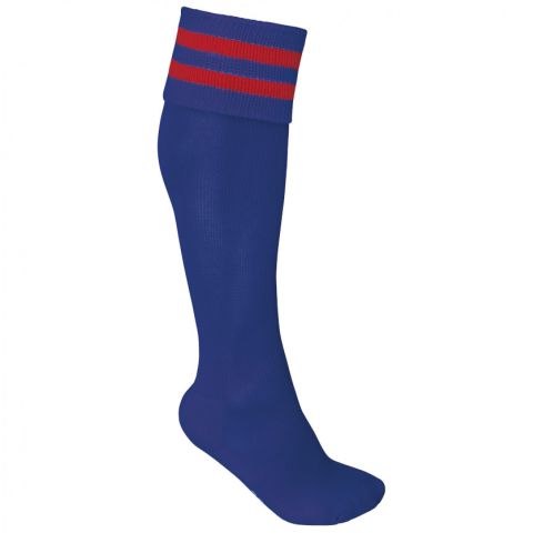 Chaussette Rugby Homme Bleu Royal/Rouge - ProAct