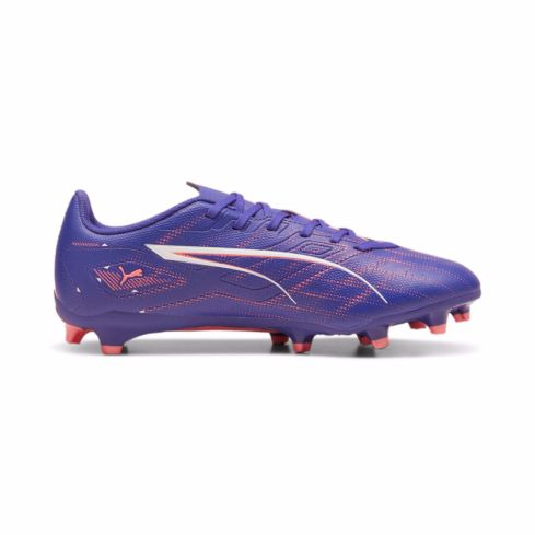 Chaussures Rugby Ultra 5 Play FG/AG Enfant Crampons Moulés Terrain Sec Violet - Puma