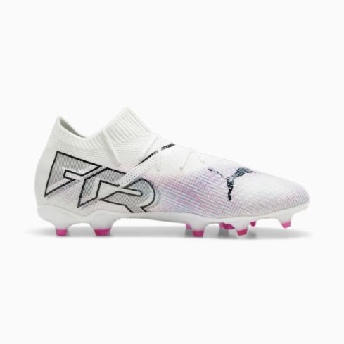 Chaussures Rugby FUTURE 7 PRO FG Crampons Moulés Terrain Sec Blanc - Puma