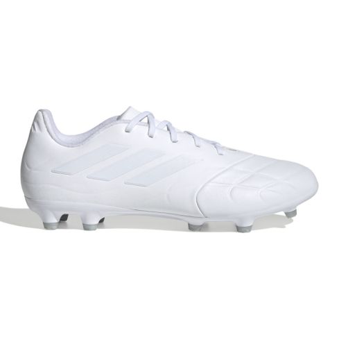 Chaussures Rugby Copa Pure.3 Moulées Terrain Sec Blanche - Adidas