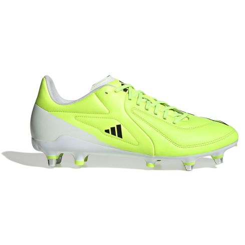 Chaussures Rugby Adizero RS15 Elite (SG) Crampons Hybrides Tout Terrain Blanc - adidas
