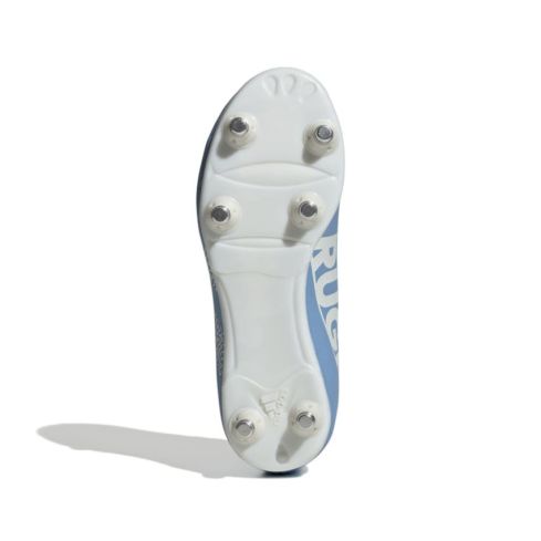 Chaussures Rugby Junior SG Crampons Vissés terrain Gras Bleu Ciel - Adidas