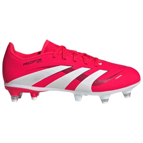 Chaussures Rugby Enfant Predator League SG Crampons Hybrides Tout Terrain Rose - Adidas