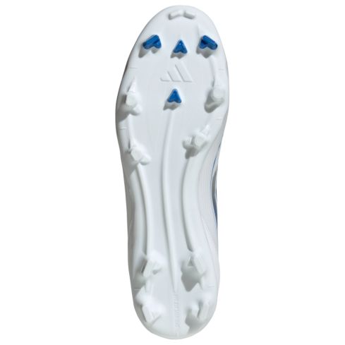 Chaussures Rugby F50 League FG Crampons Moulés Terrain Sec Blanc/Bleu - Adidas