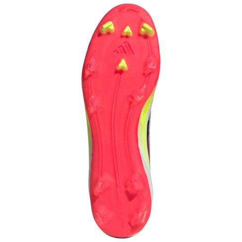 Chaussures Rugby F50 League FG Crampons Moulés Terrain Sec Blanc/Fluo/Rose - Adidas