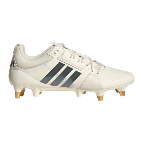 Chaussures Rugby Femme RS15 Pro (SG) Crampons Hybrides Blanc - Adidas