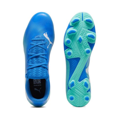 Chaussures Rugby FUTURE 7 Play FG/AG Moulés Terrain Sec Bleu - Puma