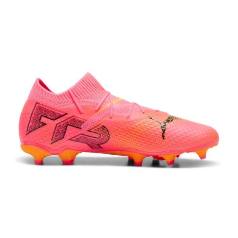 Chaussures Rugby Futur 7 Pro FG Crampons Moulés Terrain Sec Rose/Orange - Puma
