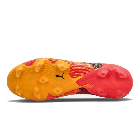Chaussures Rugby Future 7 Ultimate FG Crampons Moulés Terrain Sec Rose/Orange - Puma
