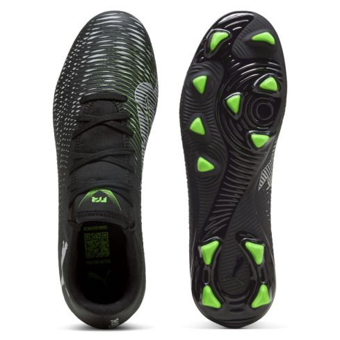Chaussures Rugby FUTURE 8 Play FG/AG Moulés Terrain Sec Noir/Vert - Puma