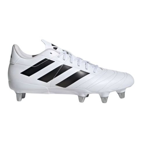 Chaussures Rugby Kakari Avants (SG) Crampons vissés Terrain Gras Cloud White/Core Black/Silver Metallic - Adidas