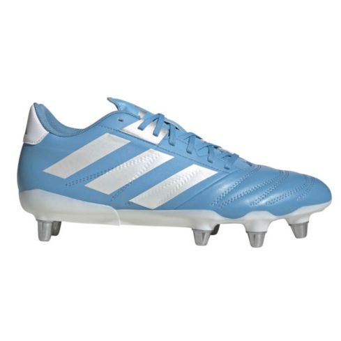Chaussures Rugby Kakari Elite Crampons Vissés Terrain Gras Bleu Ciel - Adidas