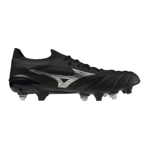 Chaussures Rugby Morelia Neo IV Beta Elite Mix Crampons Hybrides Noir - Mizuno