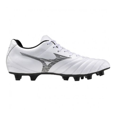 Chaussures Rugby Monarcida Neo III Select FG Crampons Moulés Terrain Sec Blanche - Mizuno