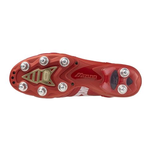 Chaussures rugby MORELIA Neo Beta Elite SI Crampons Vissées Rouge - Mizuno