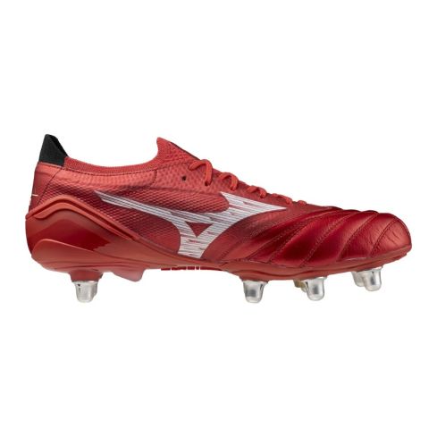 Chaussures rugby MORELIA Neo Beta Elite SI Crampons Vissées Rouge - Mizuno