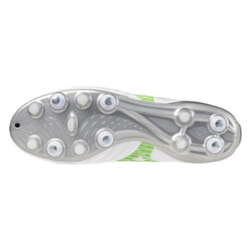Chaussures Rugby Morelia Neo IV Pro Mix Crampons Hybrides Vert/Blanc - Mizuno