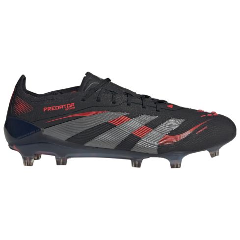 Chaussures Rugby Predator Elite FG Crampons Moulés Terrain Sec Noir - Adidas
