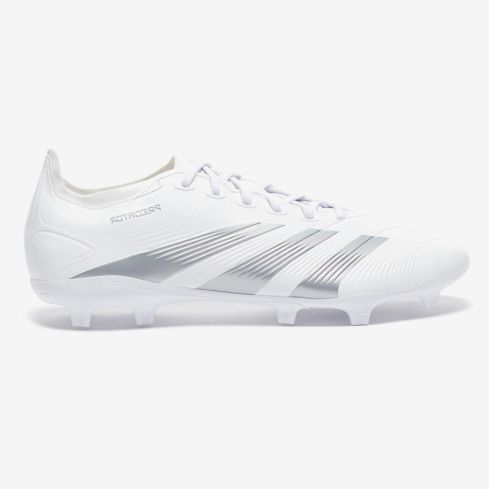 Chaussures Rugby Predator League FG Crampons Moulés Terrain Sec Blanc - Adidas