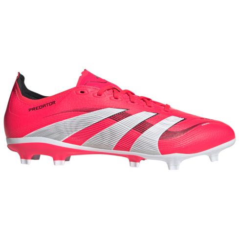 Chaussures Rugby Predator League FG Crampons Moulés Terrain Sec Rouge/Blanc - Adidas